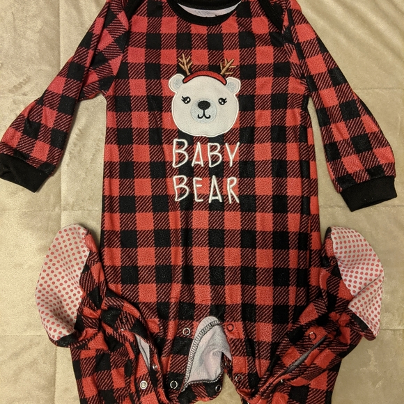 cuddl duds baby bear pajamas